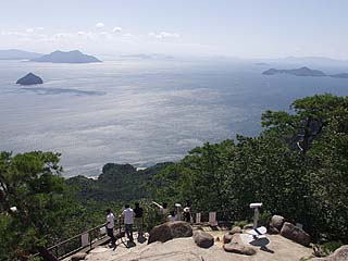 獅子岩駅からの眺め