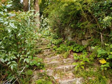 正現稲荷神社への階段