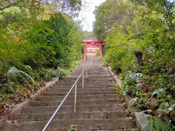 正現稲荷神社の階段