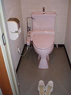 武雄温泉ホテル春慶屋客室トイレ