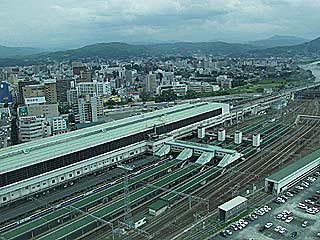 マリオスの眺望（盛岡駅）/12:17